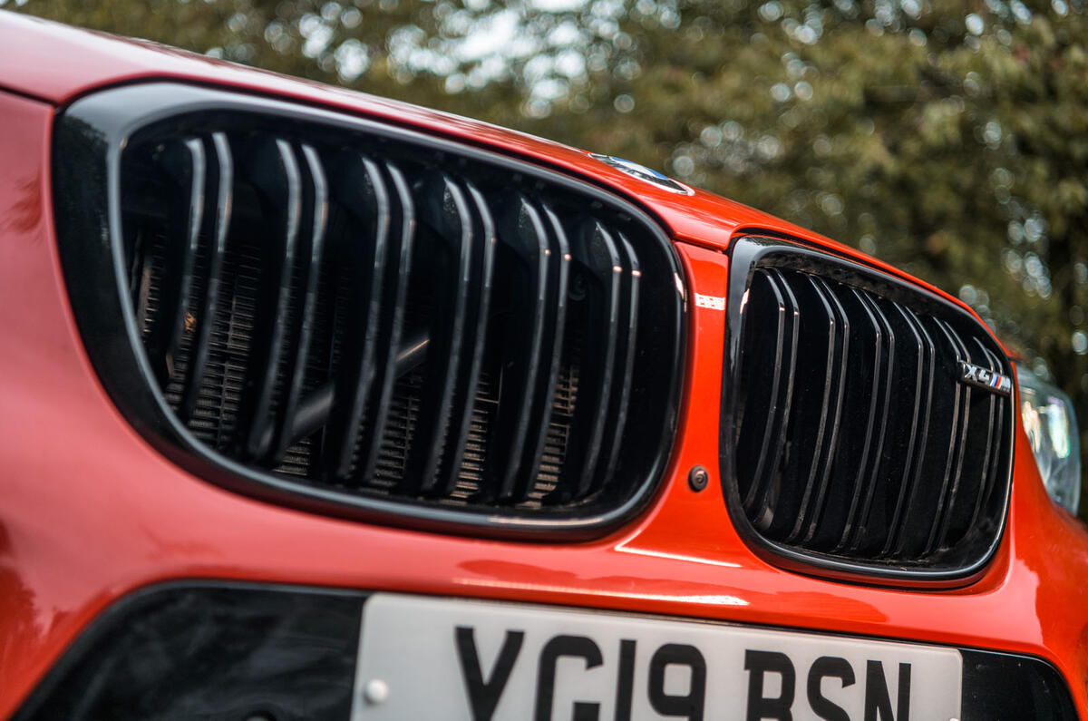 BMW X4 M Competition 2019 road test review - kidney grilles