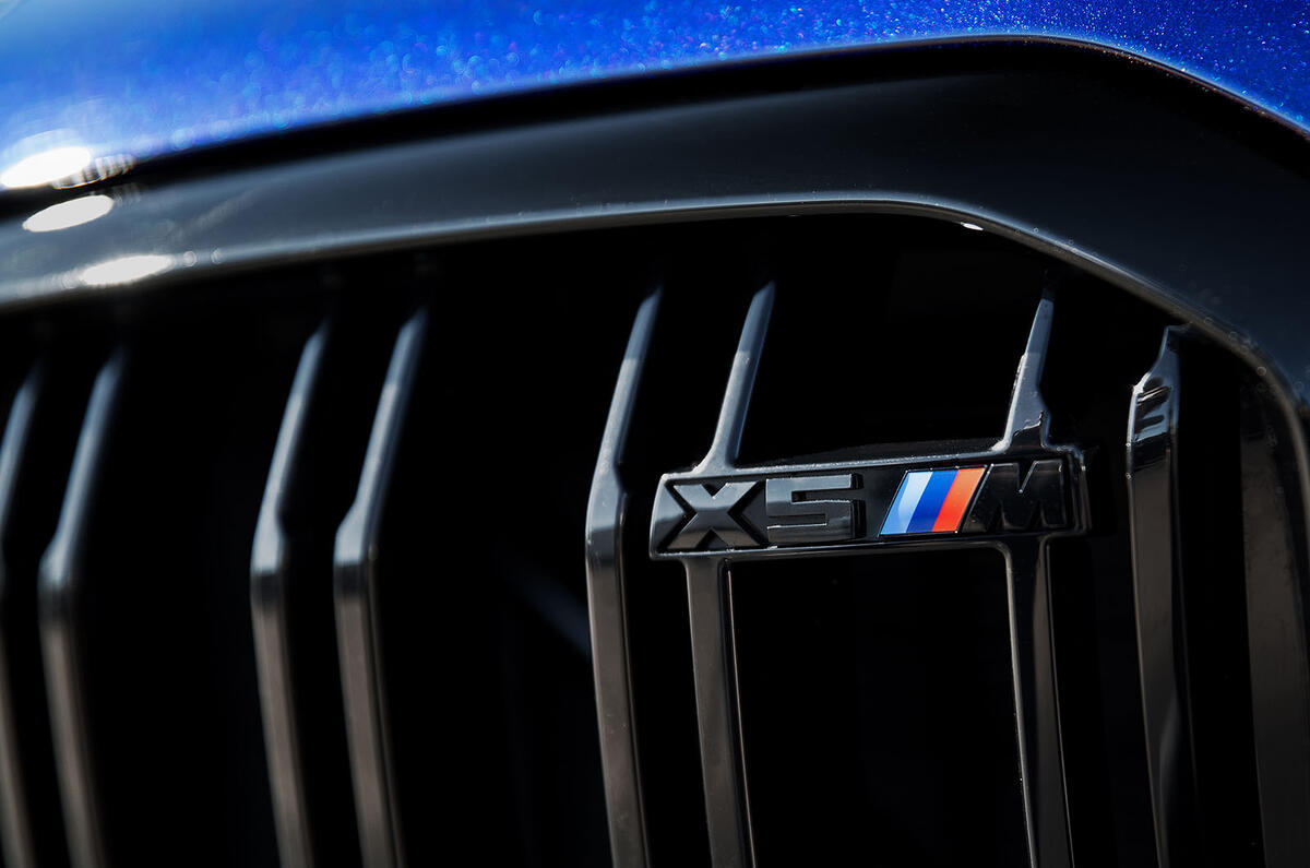BMW X5 M Competition 2020 road test review - front grille BMW X5 M Competition 2020 road test review - front grille