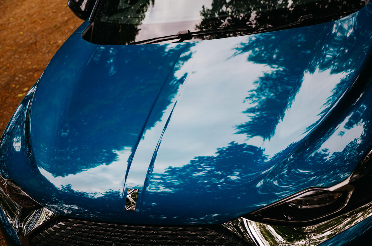 DS 3 Crossback 2019 road test review - bonnet