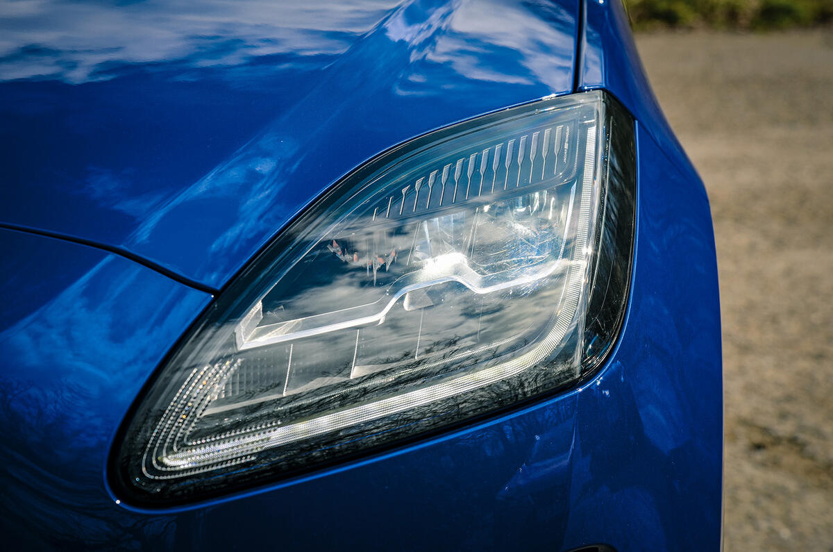 Jaguar E-Pace review headlights