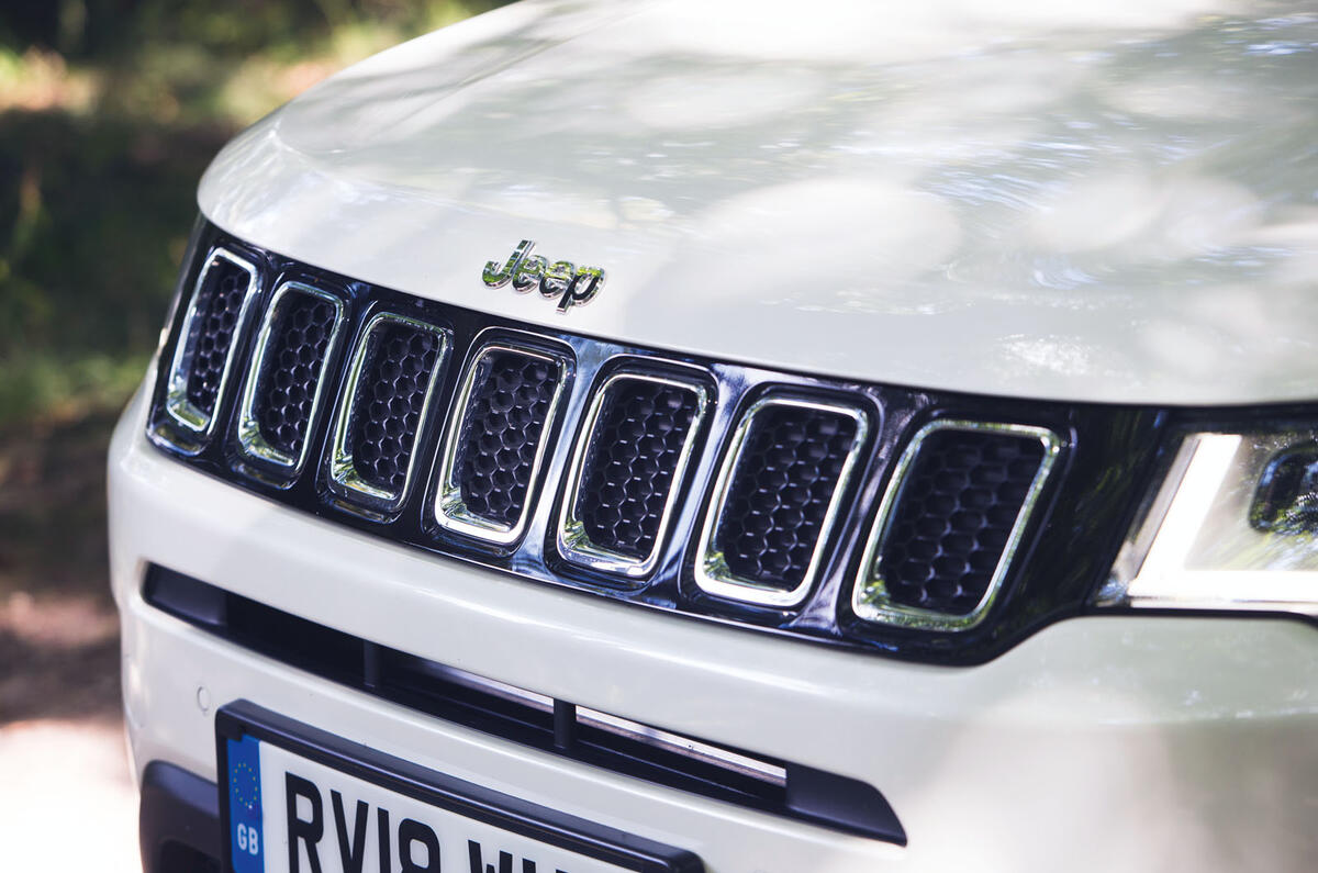 Jeep Compass 2018 road test review - front bumper