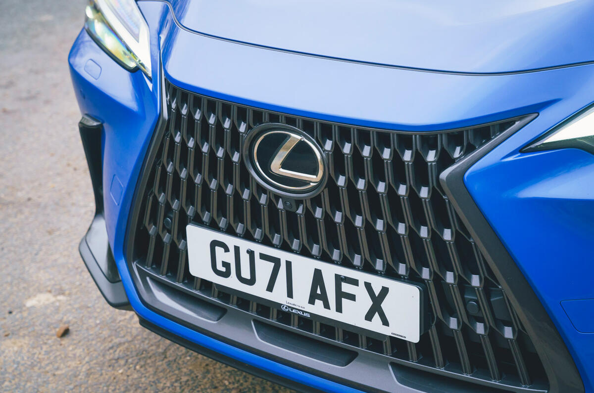 4 Lexus NX 2022 road test review nose