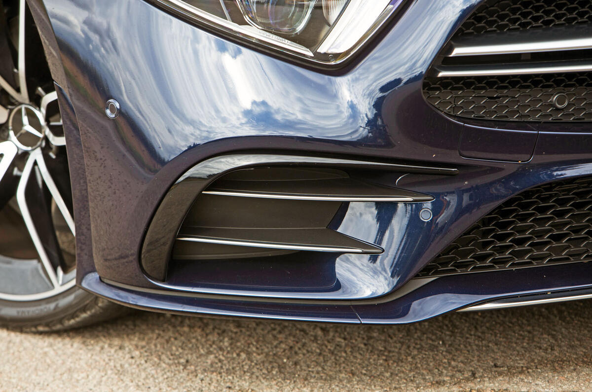 Mercedes-AMG CLS 53 2018 road test review - front grille