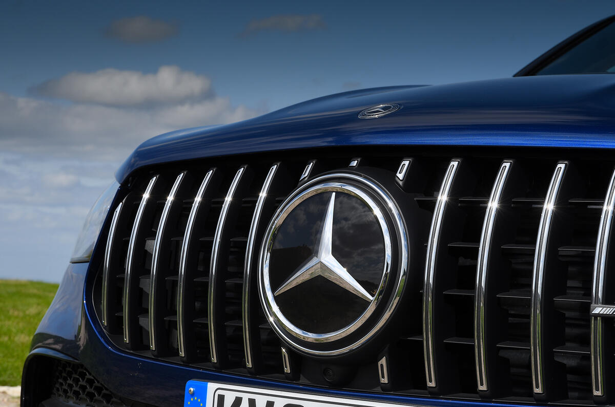 Mercedes-AMG GLE 53 2020 road test review - nose