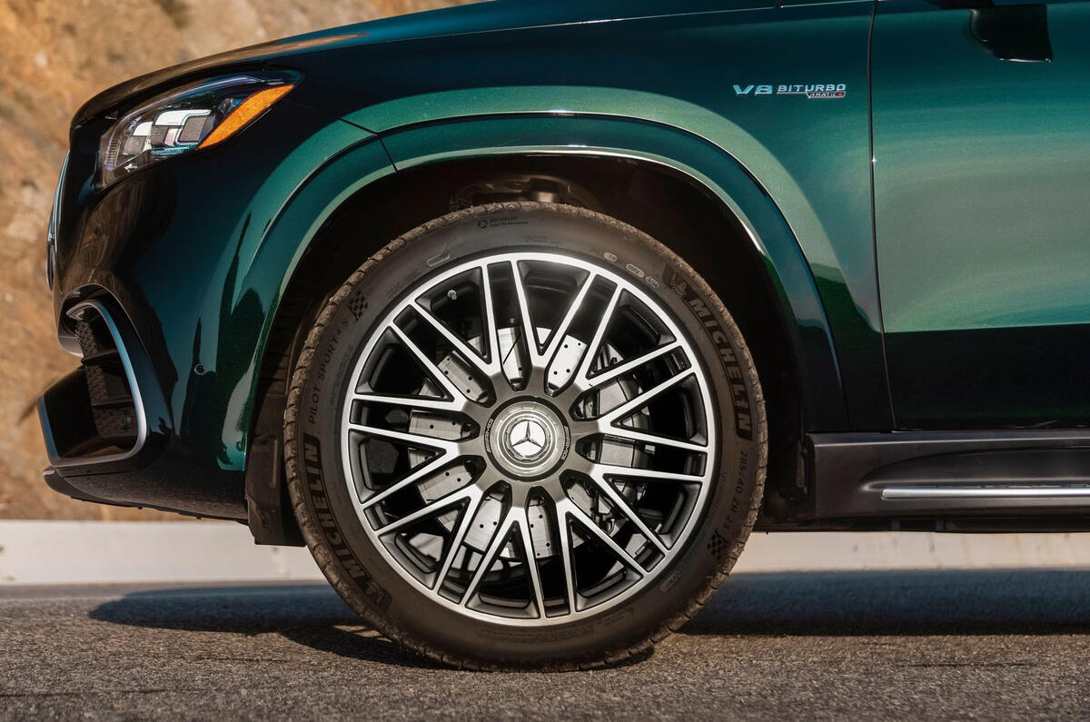 Mercedes-AMG GLS 63 2020 road test review - alloy wheels Mercedes-AMG GLS 63 2020 road test review - alloy wheels