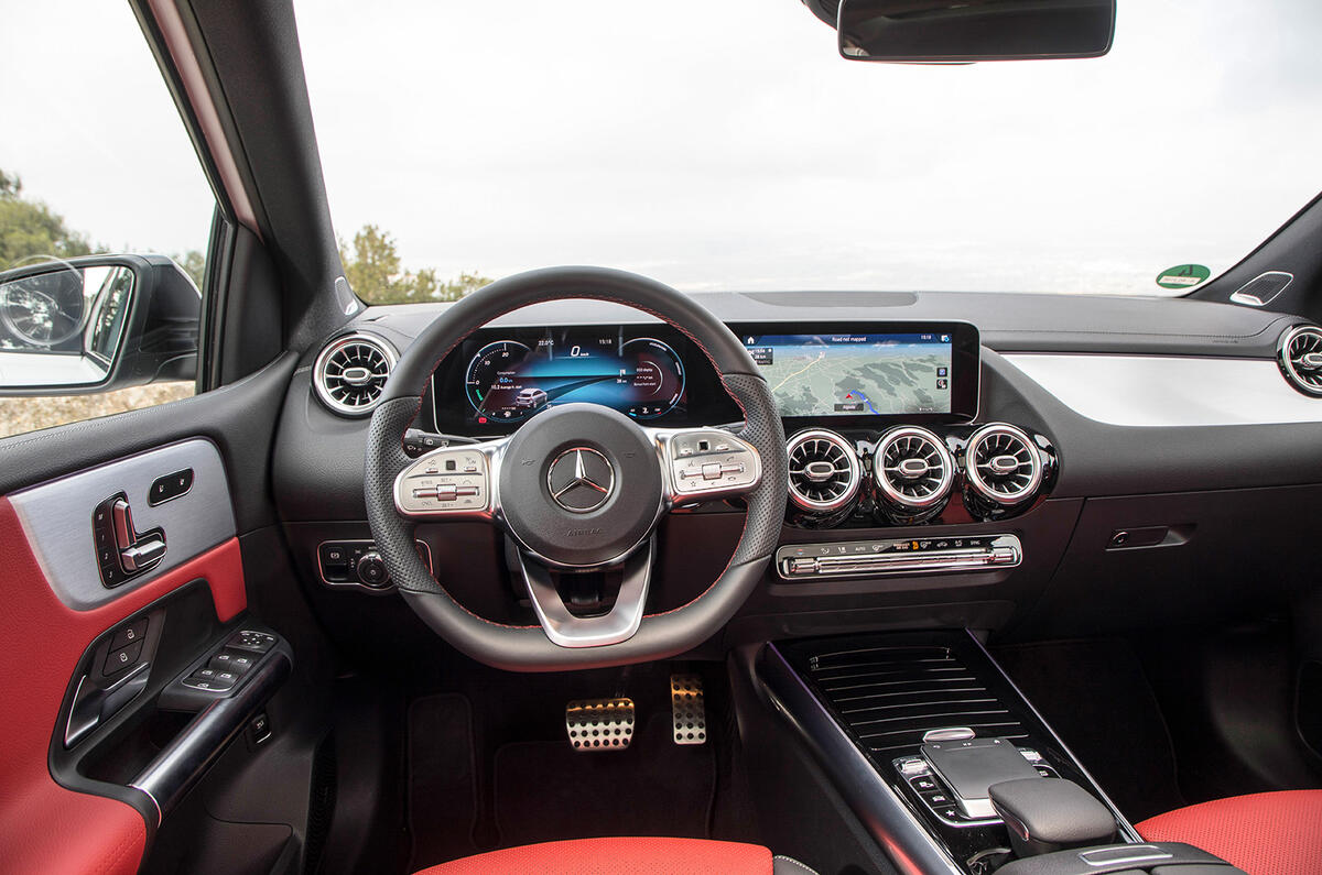 Mercedes-Benz B-Class review - dashboard