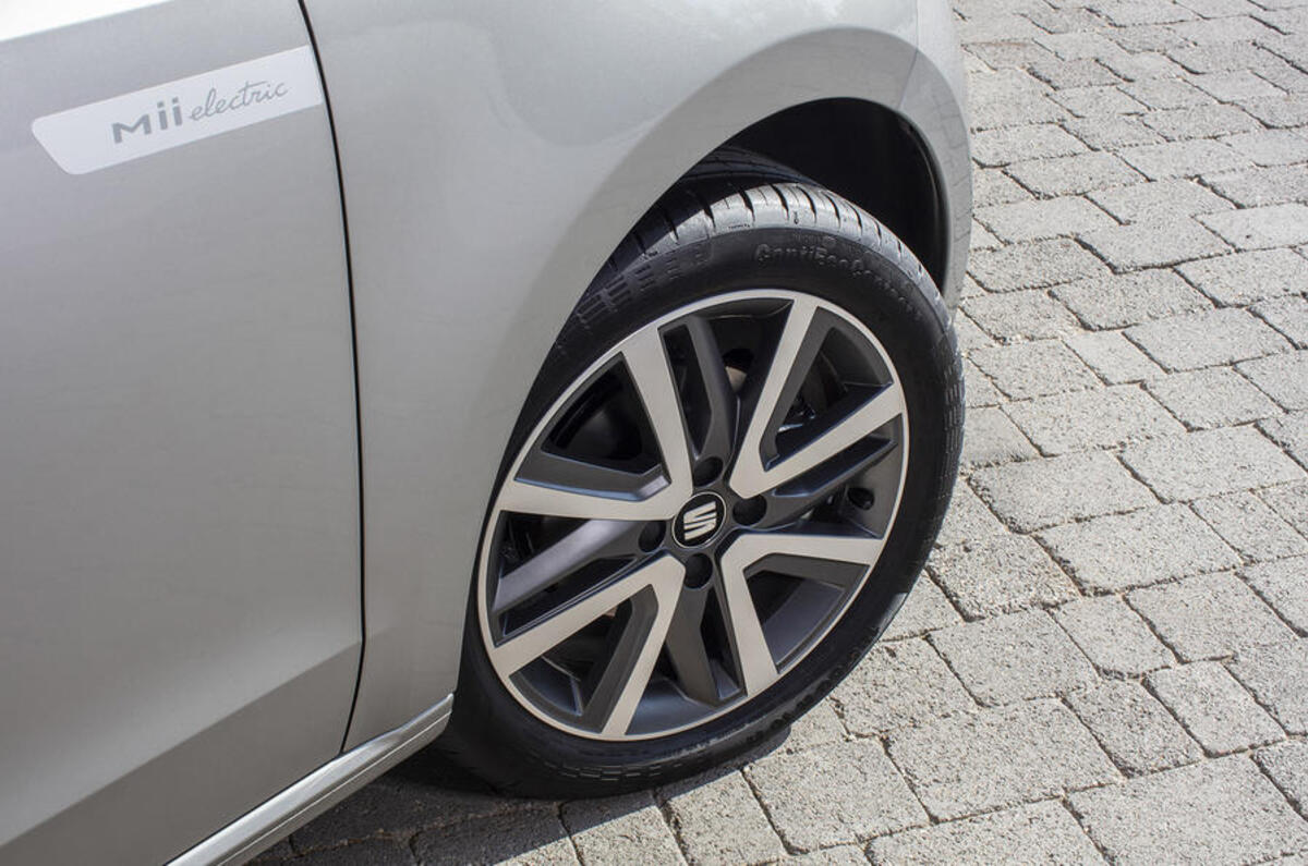 Seat Mii Electric 2020 road test review - alloy wheels