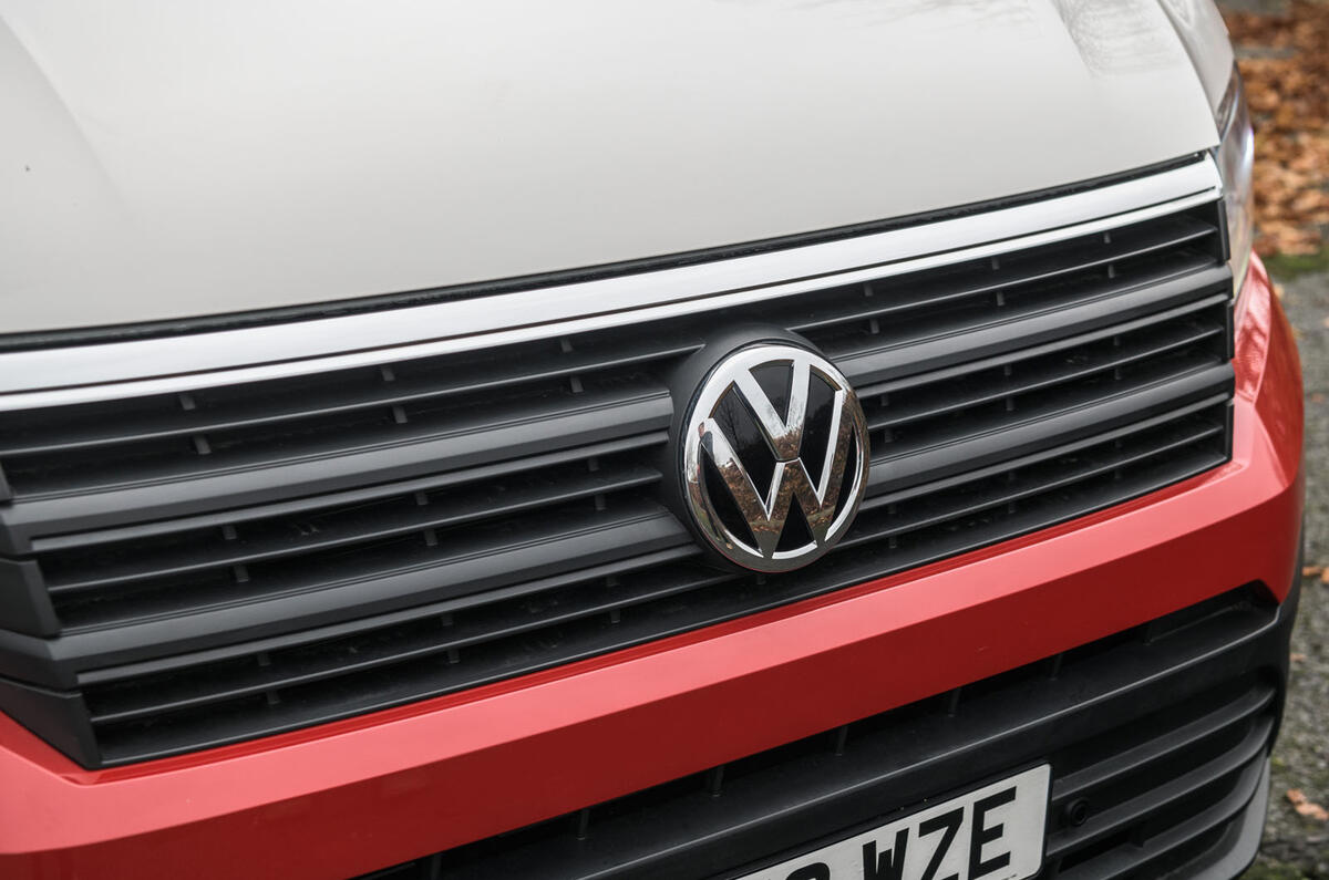Volkswagen Grand California 2020 road test review - front grille