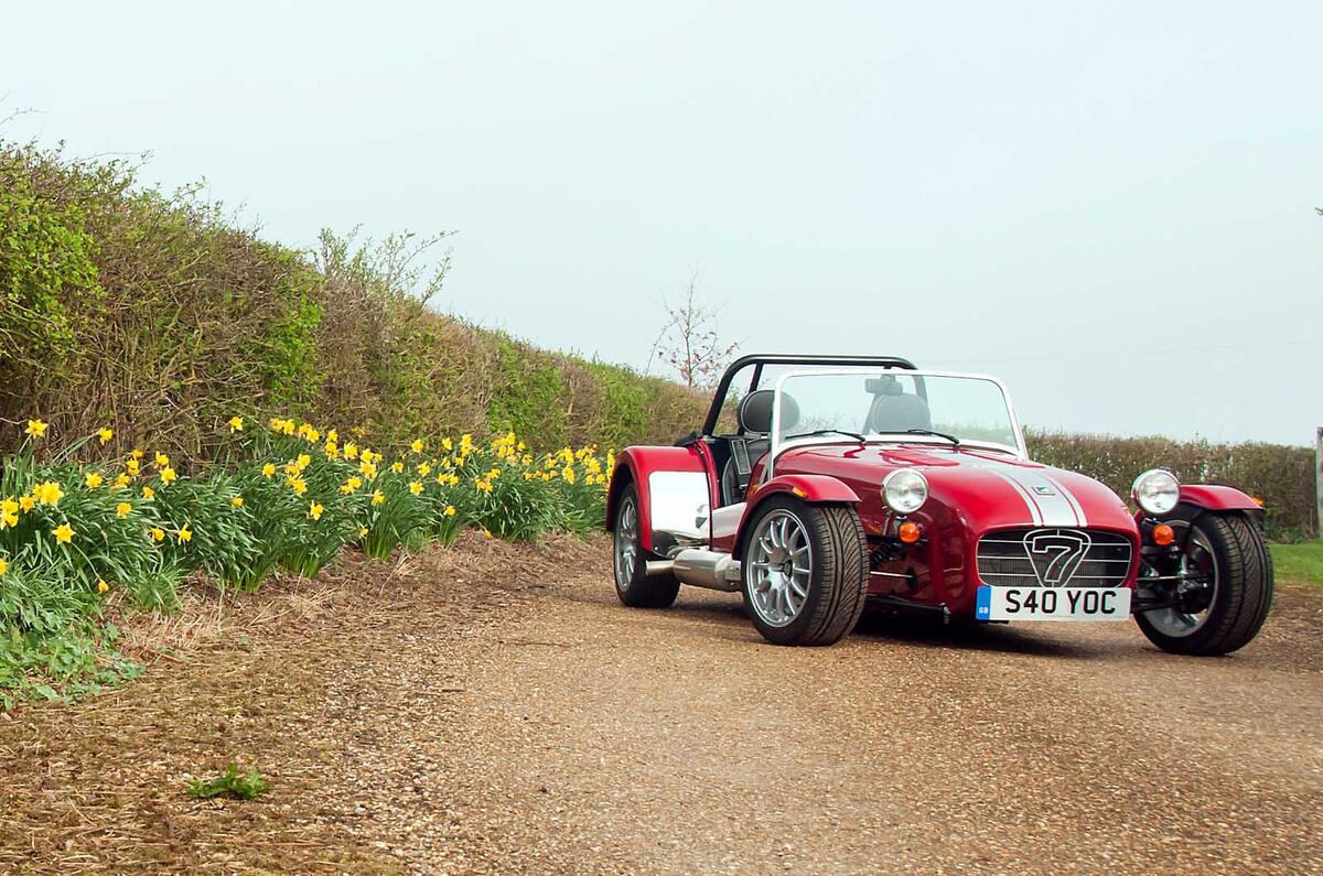 no title Caterham Seven celebrates 40 years with limited-edition pack