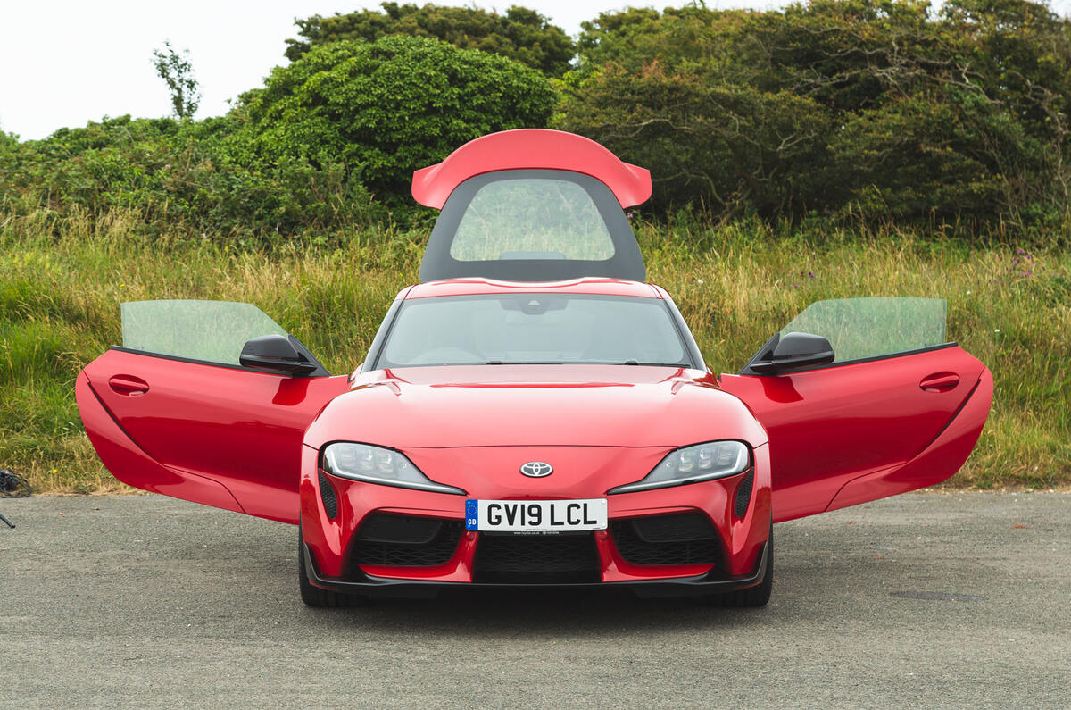 Toyota GR Supra 2019 road test review - static doors