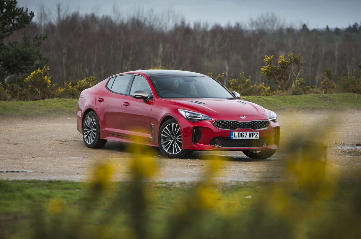 Kia Stinger GT line 2018 review static