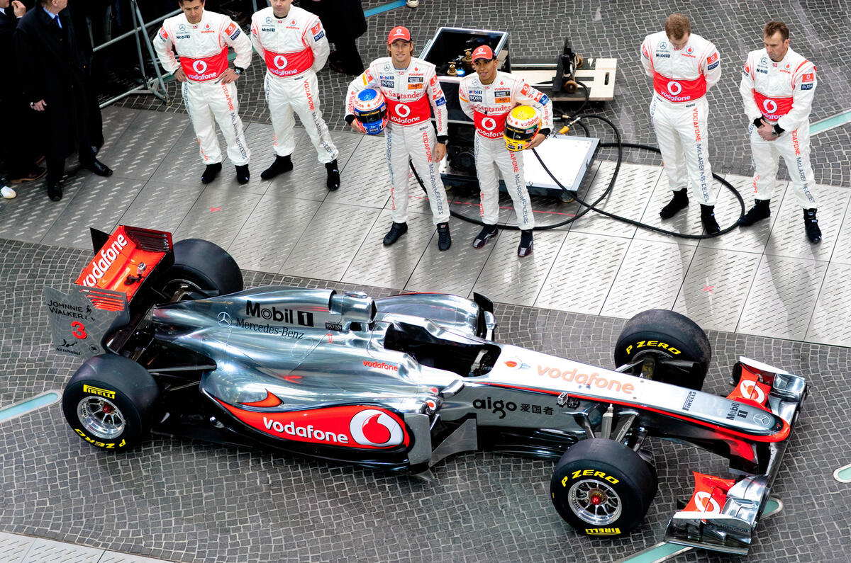 McLaren unveils 2011 F1 car