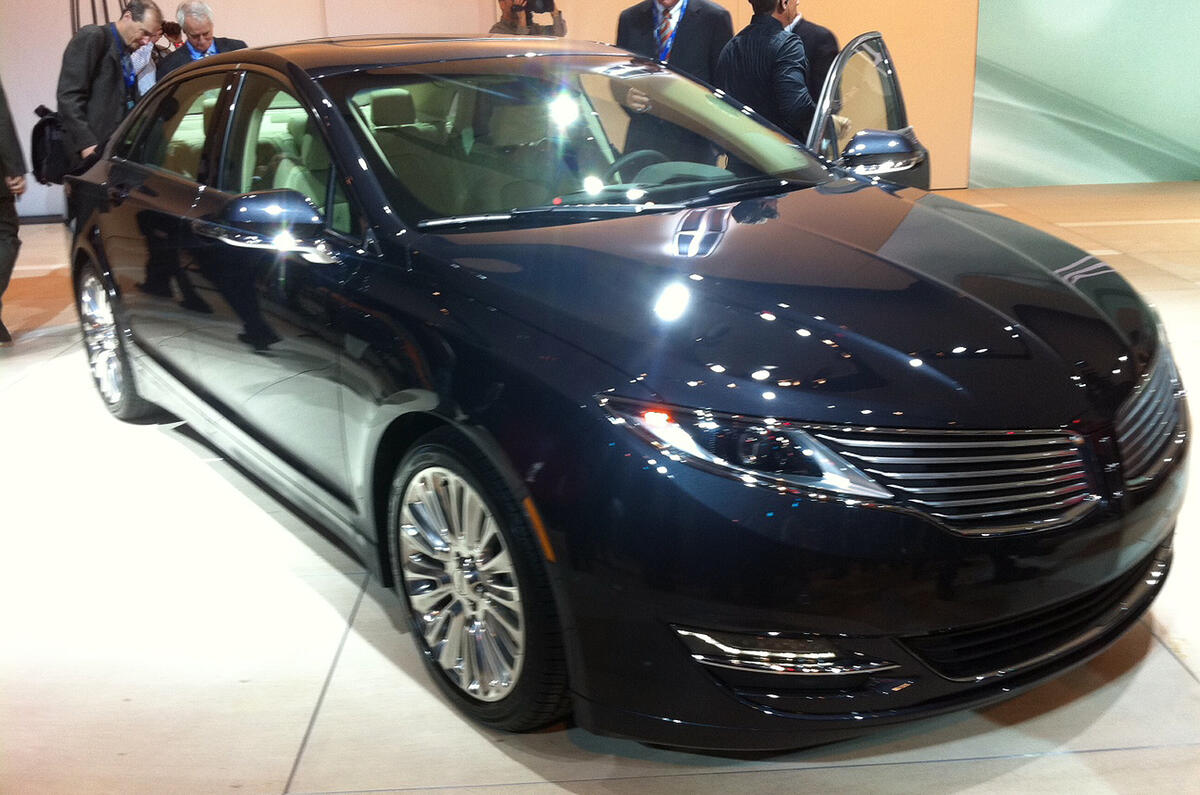no title New York motor show: Lincoln MKZ