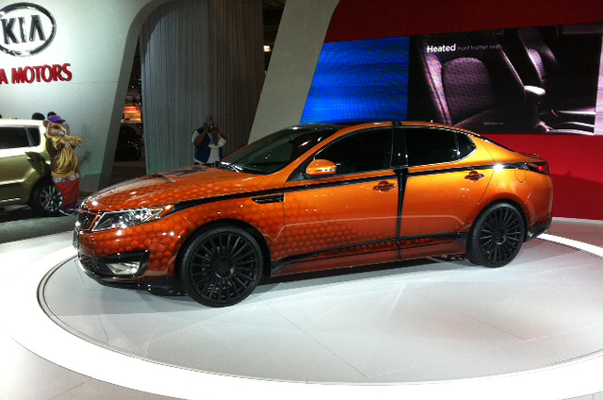 New York show: custom Kia Optima