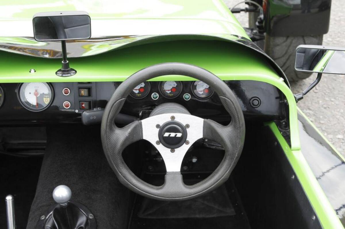 Tiger Aviator steering wheel