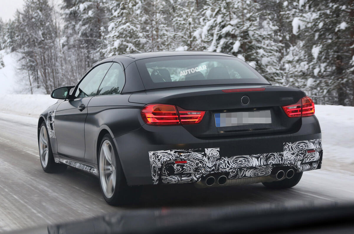 New BMW M4 Convertible