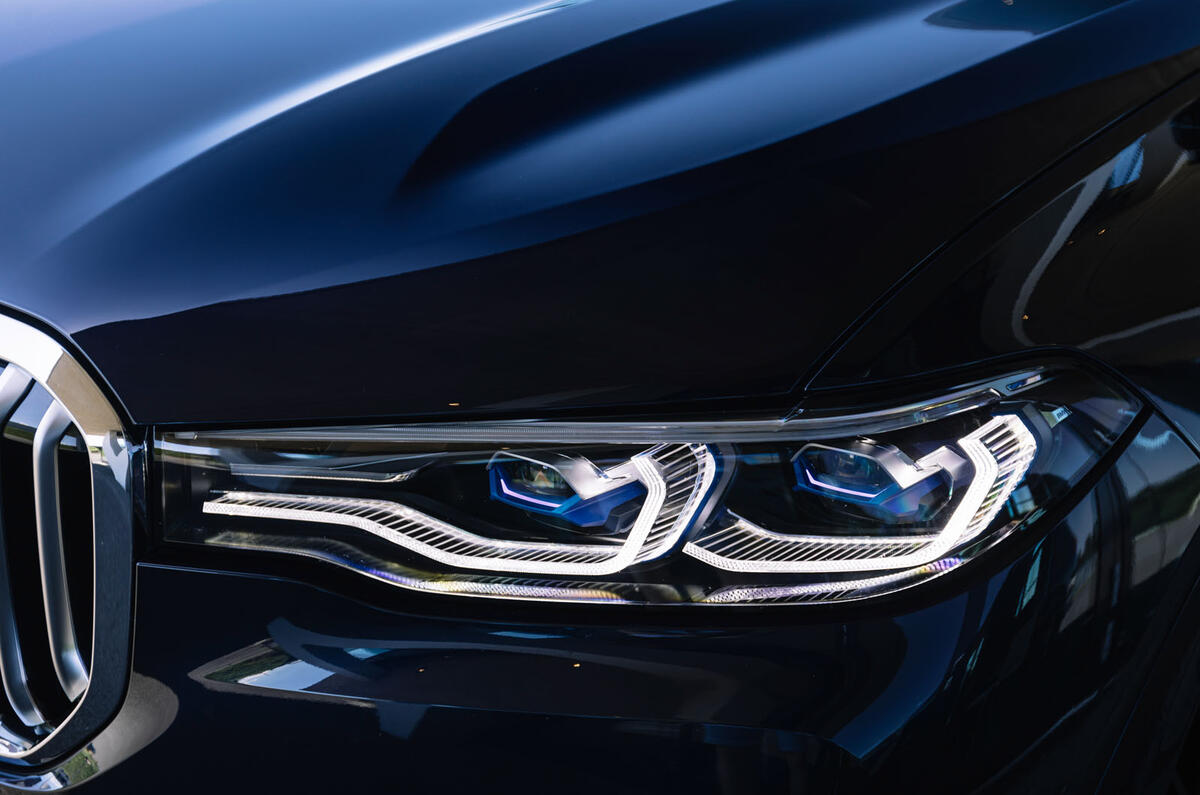 Alpina XB7 2020 road test review - headlights