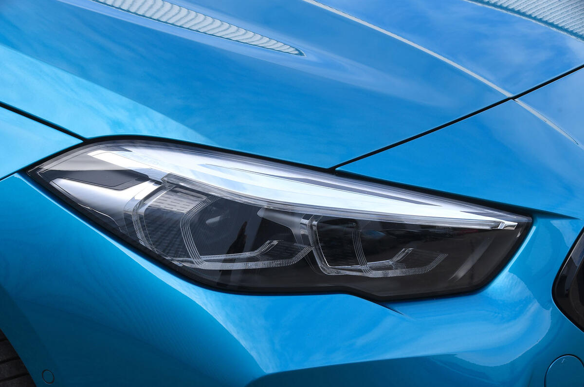 BMW 2 Series Gran Coupe 2020 road test review - headlights