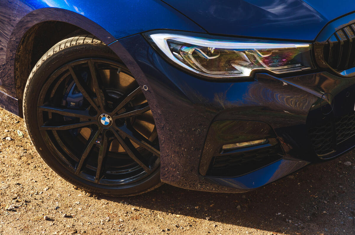 BMW 3 Series Touring 2020 road test review - alloy wheels