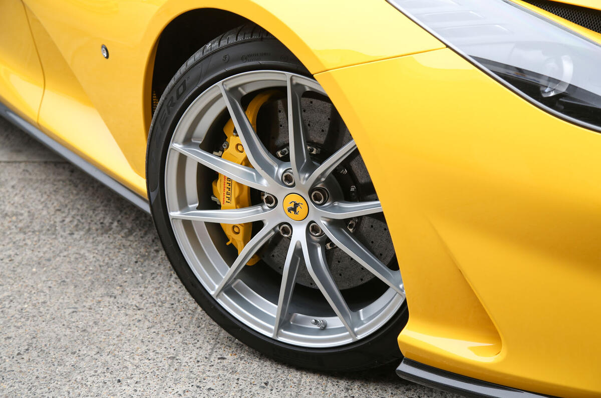Ferrari 812 Superfast 2018 road test review alloy wheels