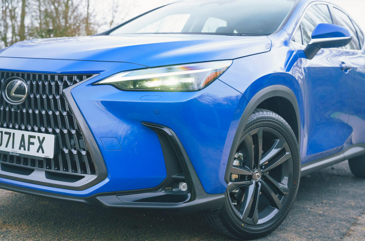 5 Lexus NX 2022 road test review headlights