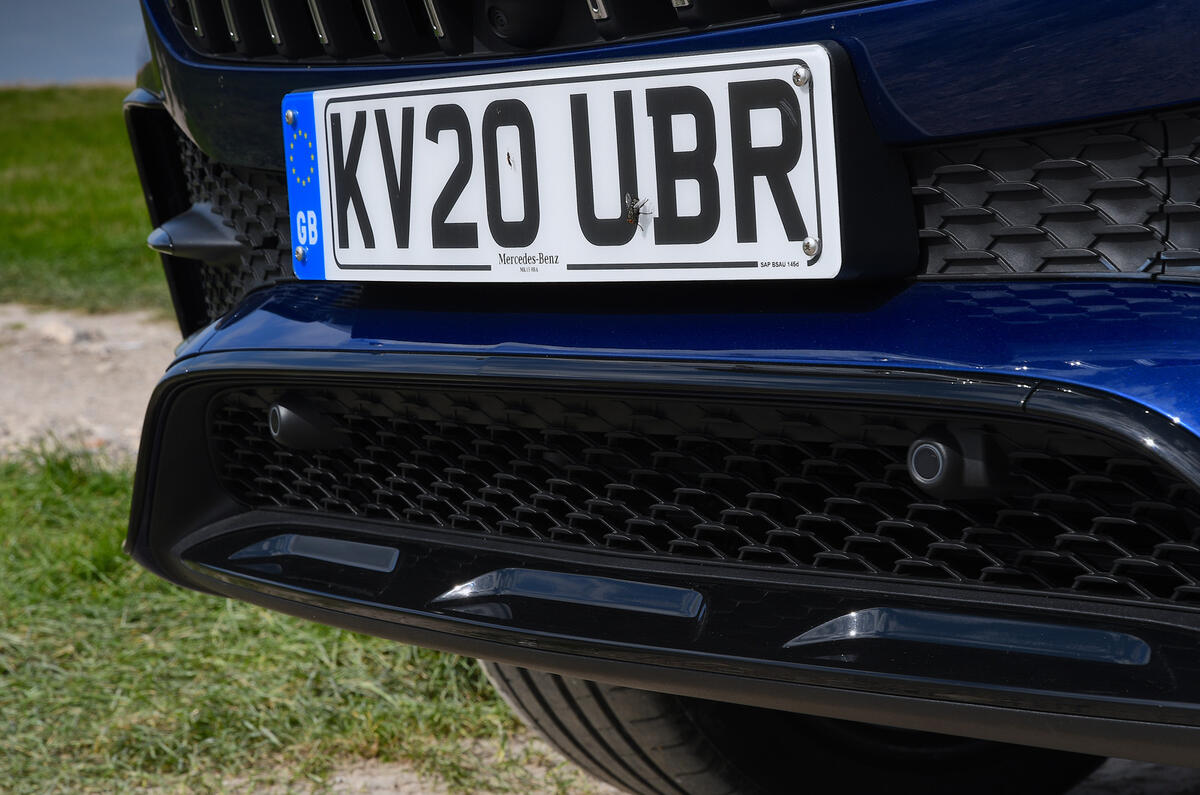 Mercedes-AMG GLE 53 2020 road test review - front bumper