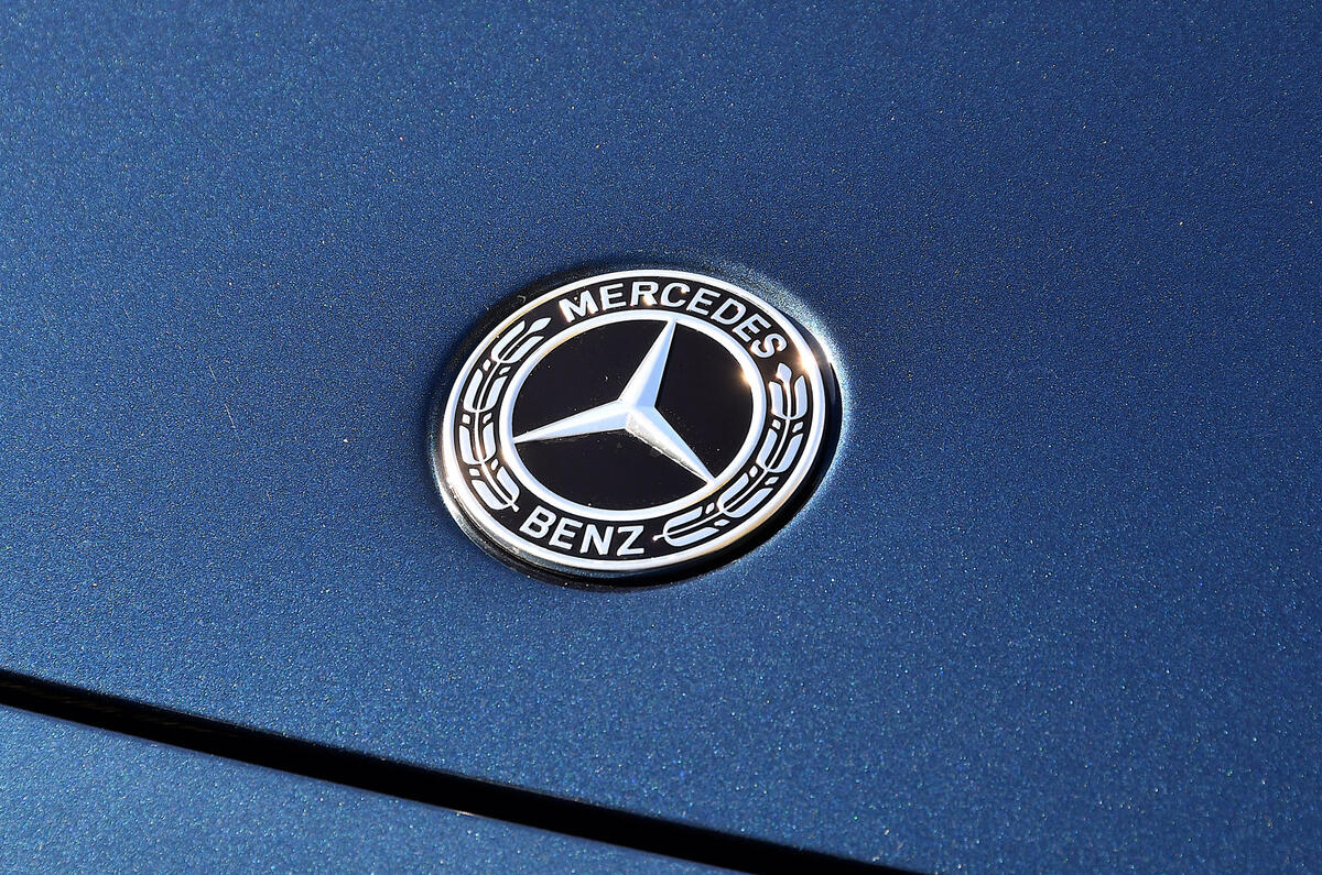 5 Mercedes Benz EQA 2021 road test review front badge 5 Mercedes Benz EQA 2021 road test review front badge