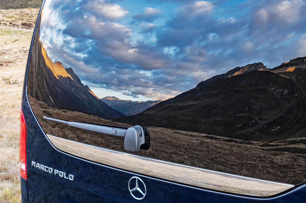 Mercedes-Benz Marco Polo 2019 road test review - tailgate