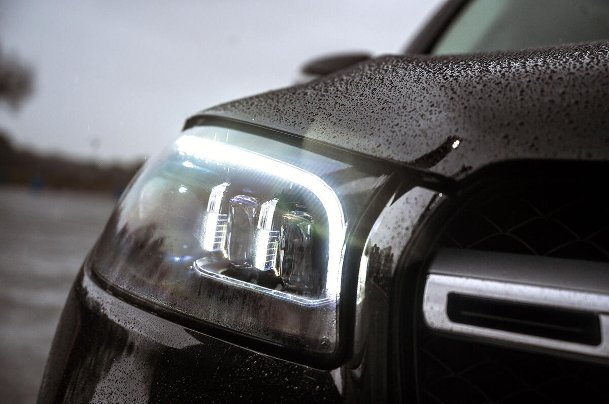 Mercedes-Benz GLS 2020 road test review - headlights Mercedes-Benz GLS 2020 road test review - headlights
