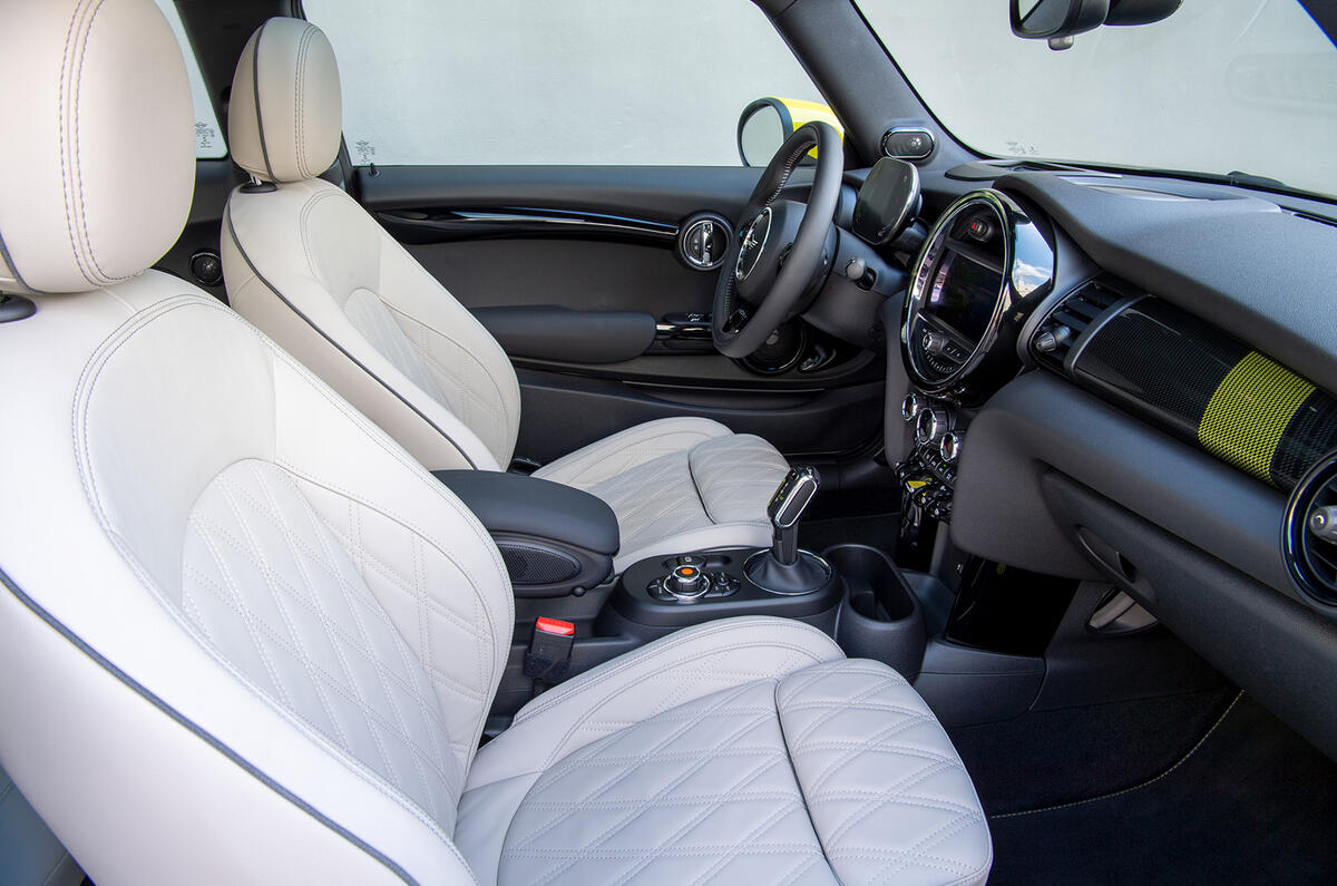 Mini Electric 2020 road test review - cabin Mini Electric 2020 road test review - cabin