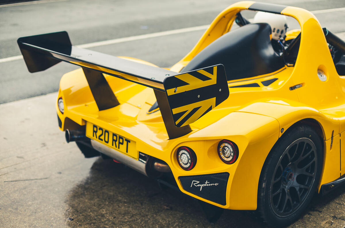 Radical Rapture 2020 road test review - rear wing