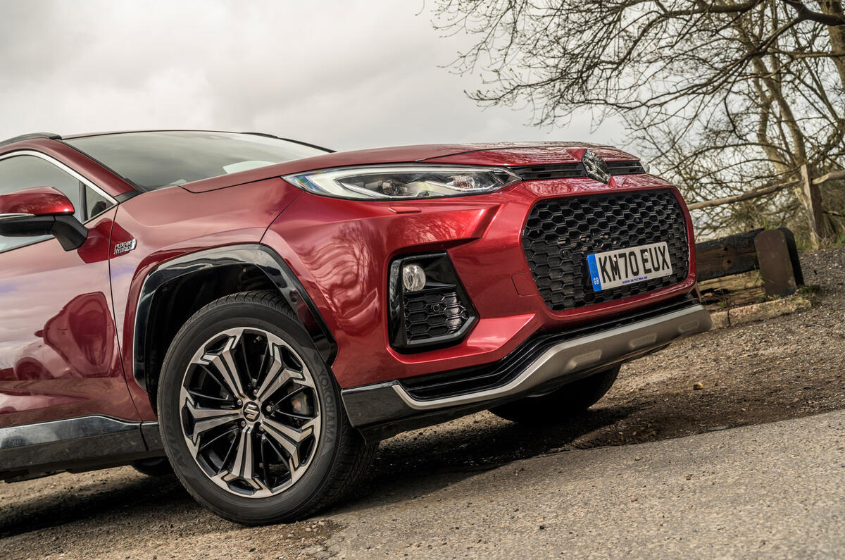 5 Suzuki Across 2021 road test review front grille