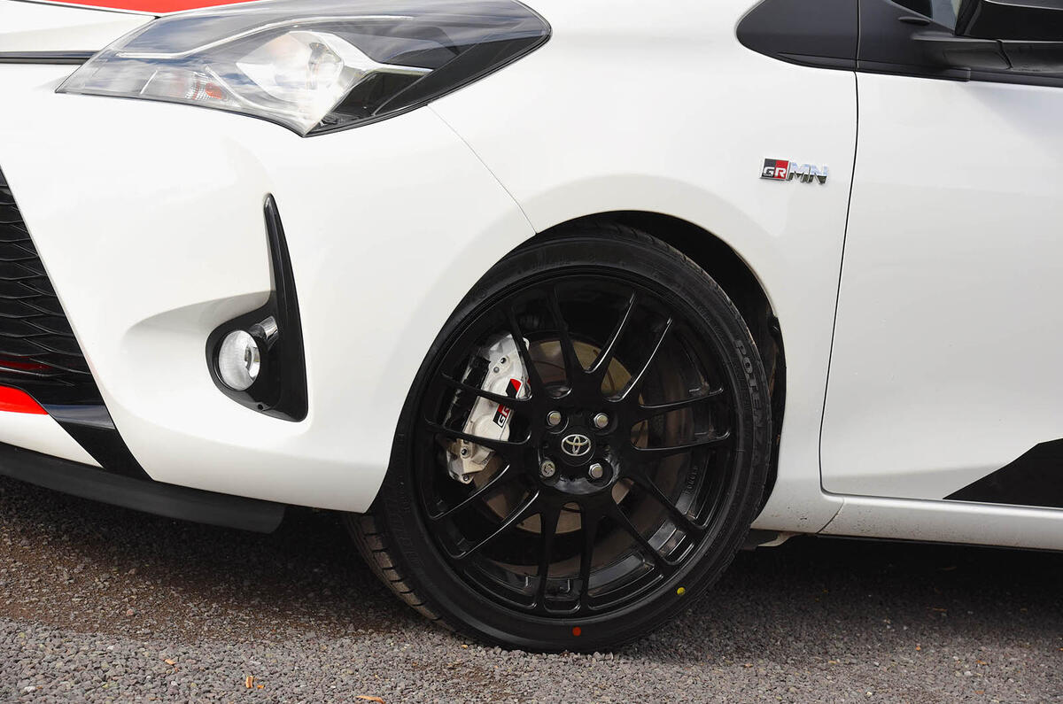 Toyota Yaris GRMN wheels