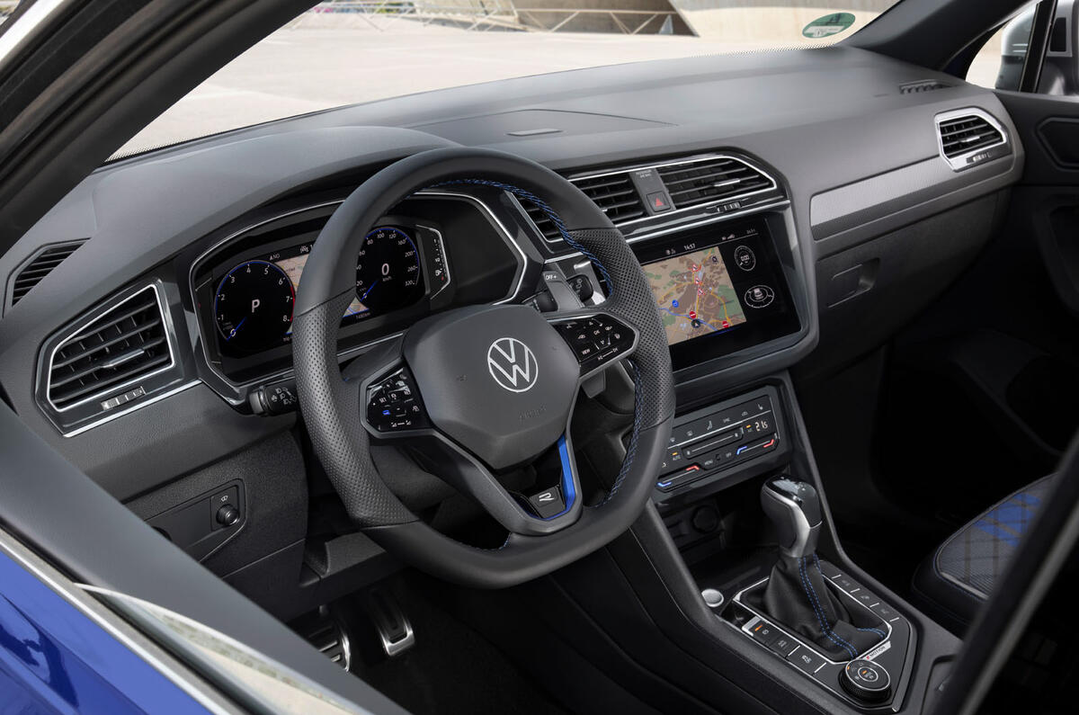 Volkswagen Tiguan R road test review - dashboard Volkswagen Tiguan R road test review - dashboard