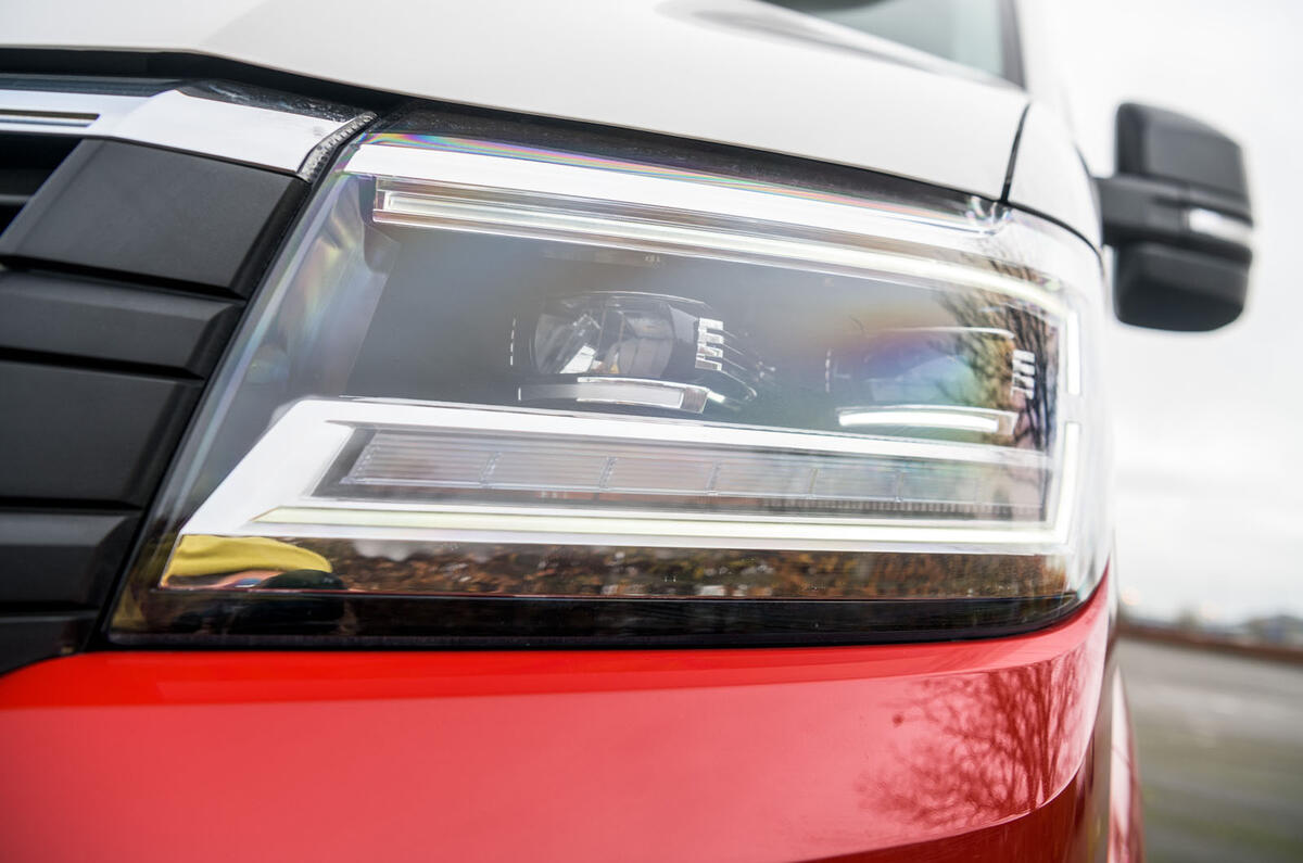 Volkswagen Grand California 2020 road test review - headlights