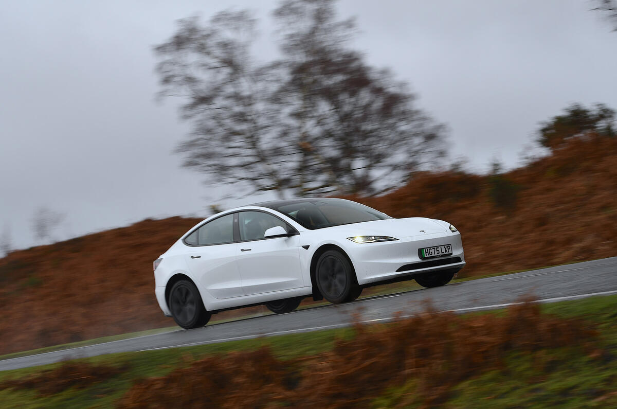 5. Tesla Model 3 side distance