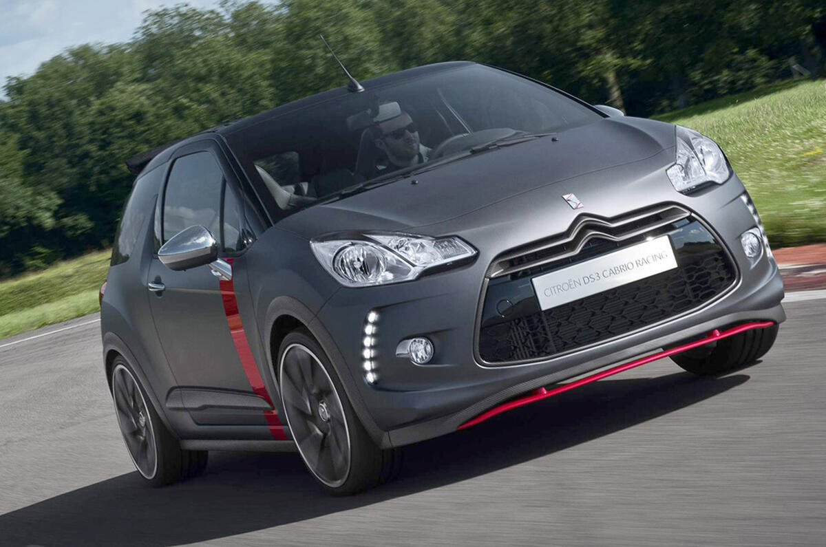 Citroen DS3 Racing Cabriolet confirmed