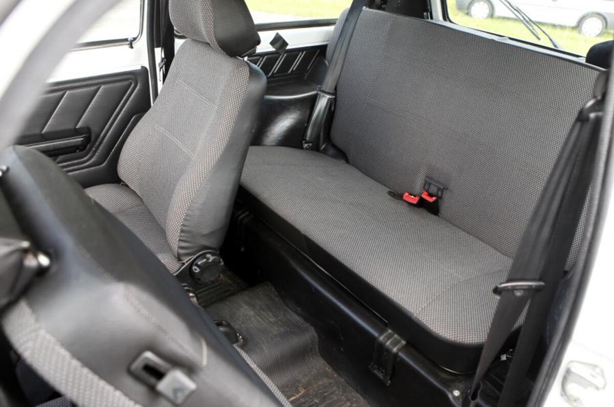 Lada Niva rear seats