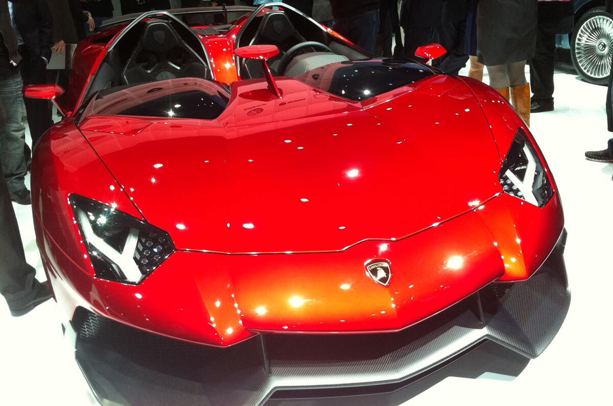 no title Geneva 2012: Lambo Aventador J
