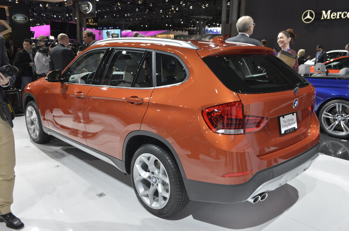 no title New York show: BMW X1 facelift