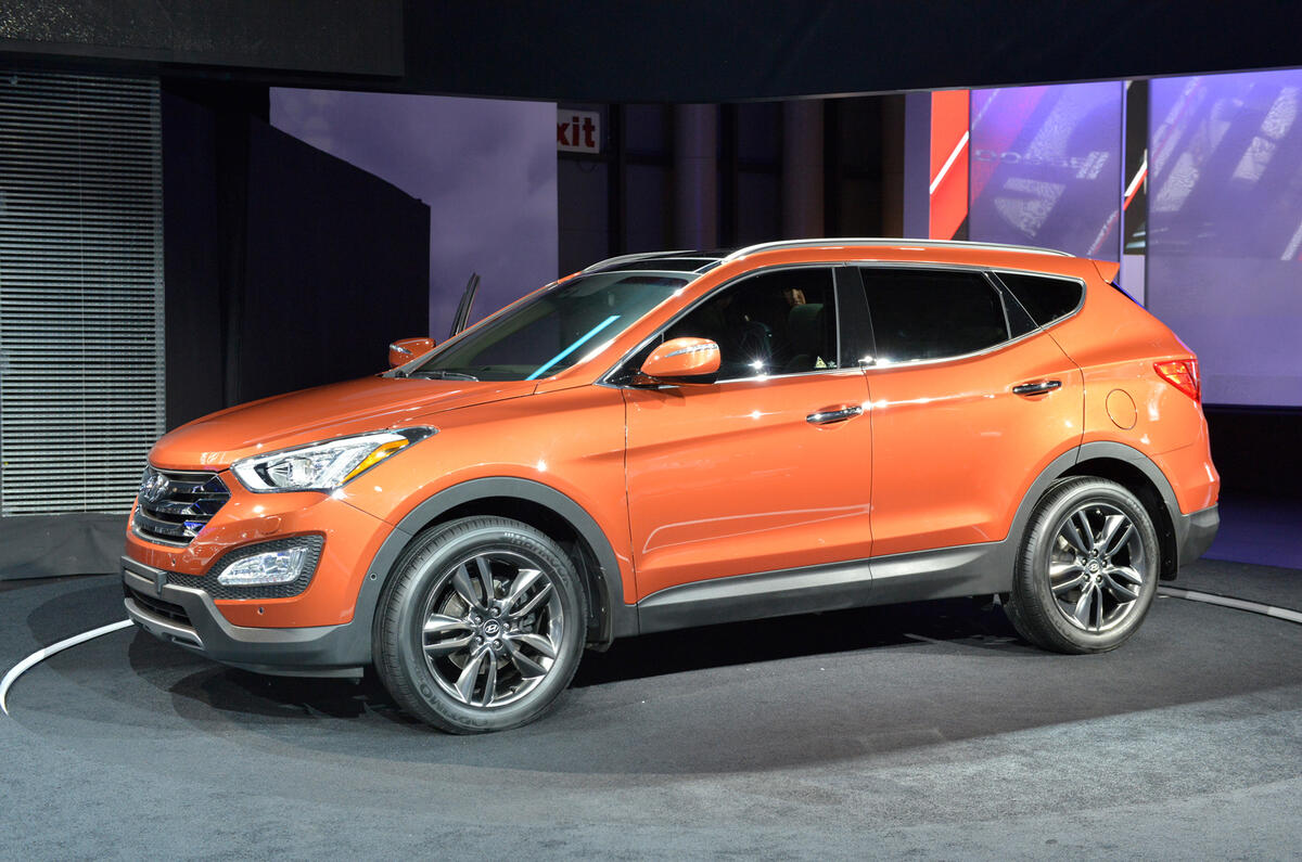New York motor show: Hyundai Santa Fe