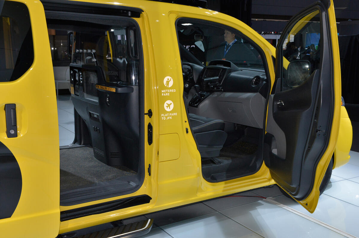 Nissan New York taxi revealed