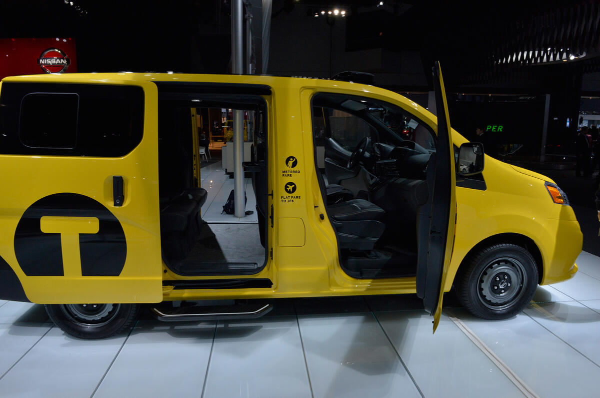 Nissan New York taxi revealed