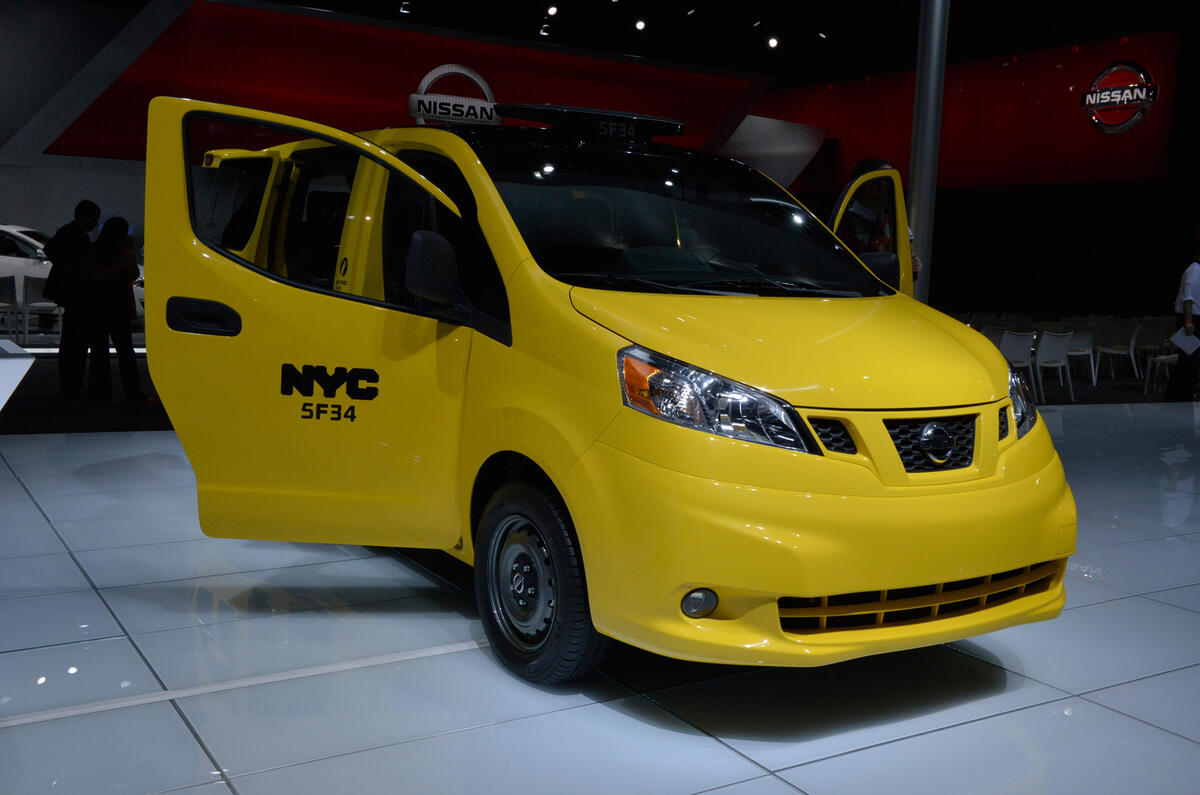 Nissan New York taxi revealed