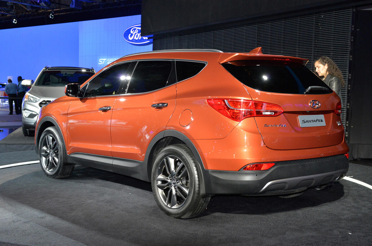New York motor show: Hyundai Santa Fe