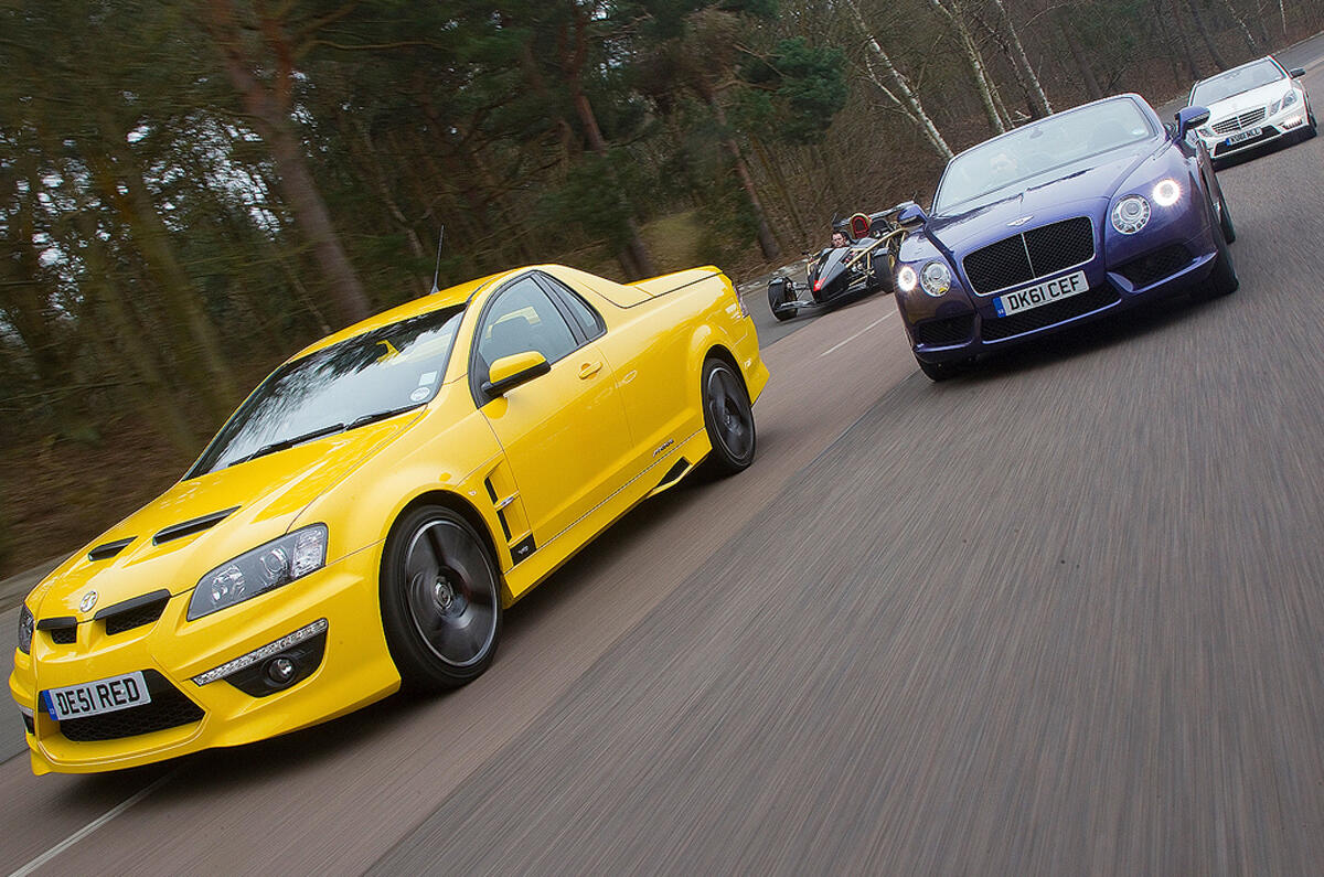 no title The V8 and the V great: V8 mega-test