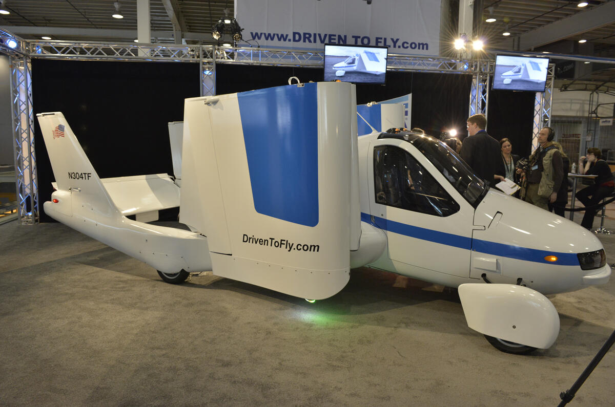 no title New York show: The flying car
