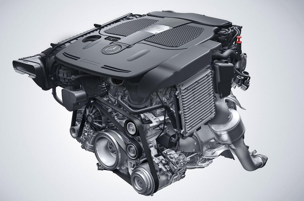 no title Merc's new V6 and V8 engines