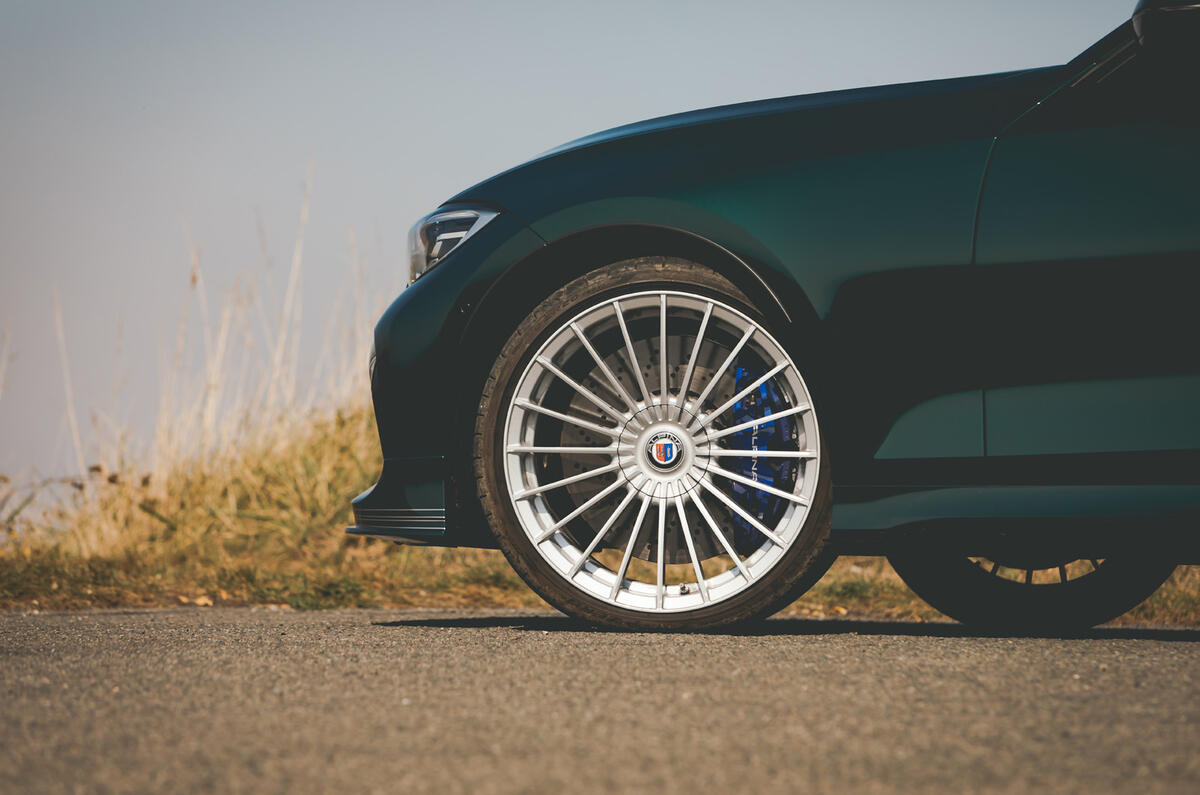 Alpina B3 Touring 2020 road test review - alloy wheels Alpina B3 Touring 2020 road test review - alloy wheels