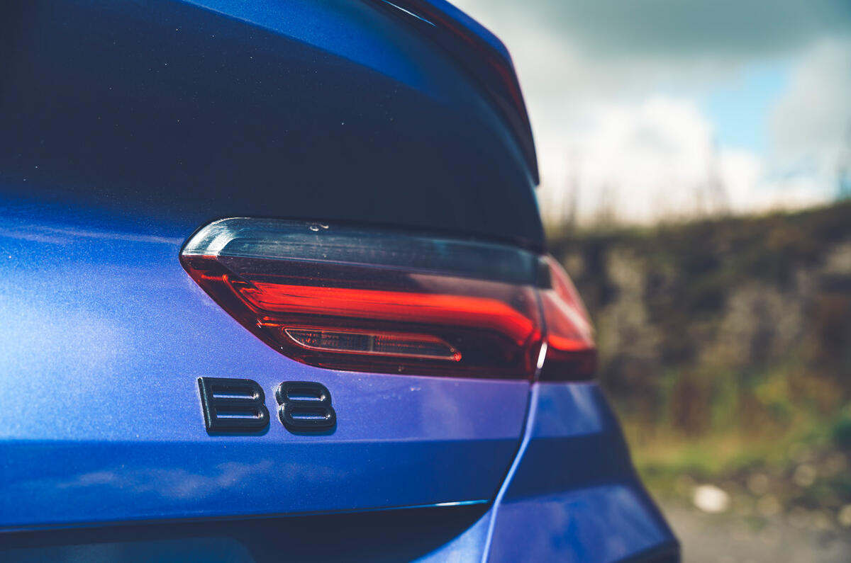 6 Alpina B8 Gran Coupe 2021 road test review rear lights